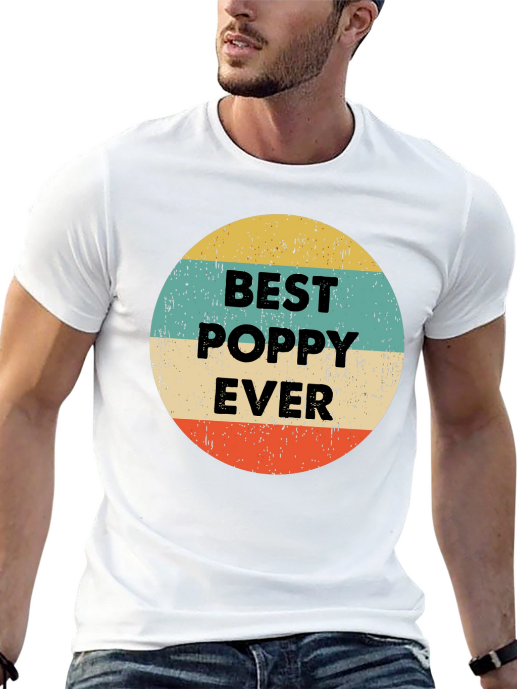 Best Poppy Ever Retro Style T-Shirt