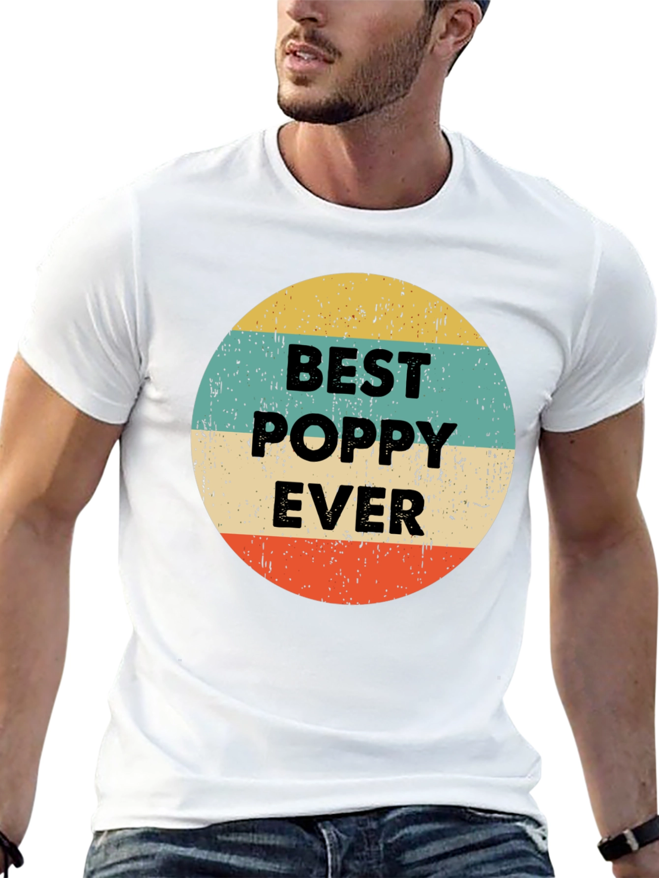 Best Poppy Ever Retro Style T-Shirt