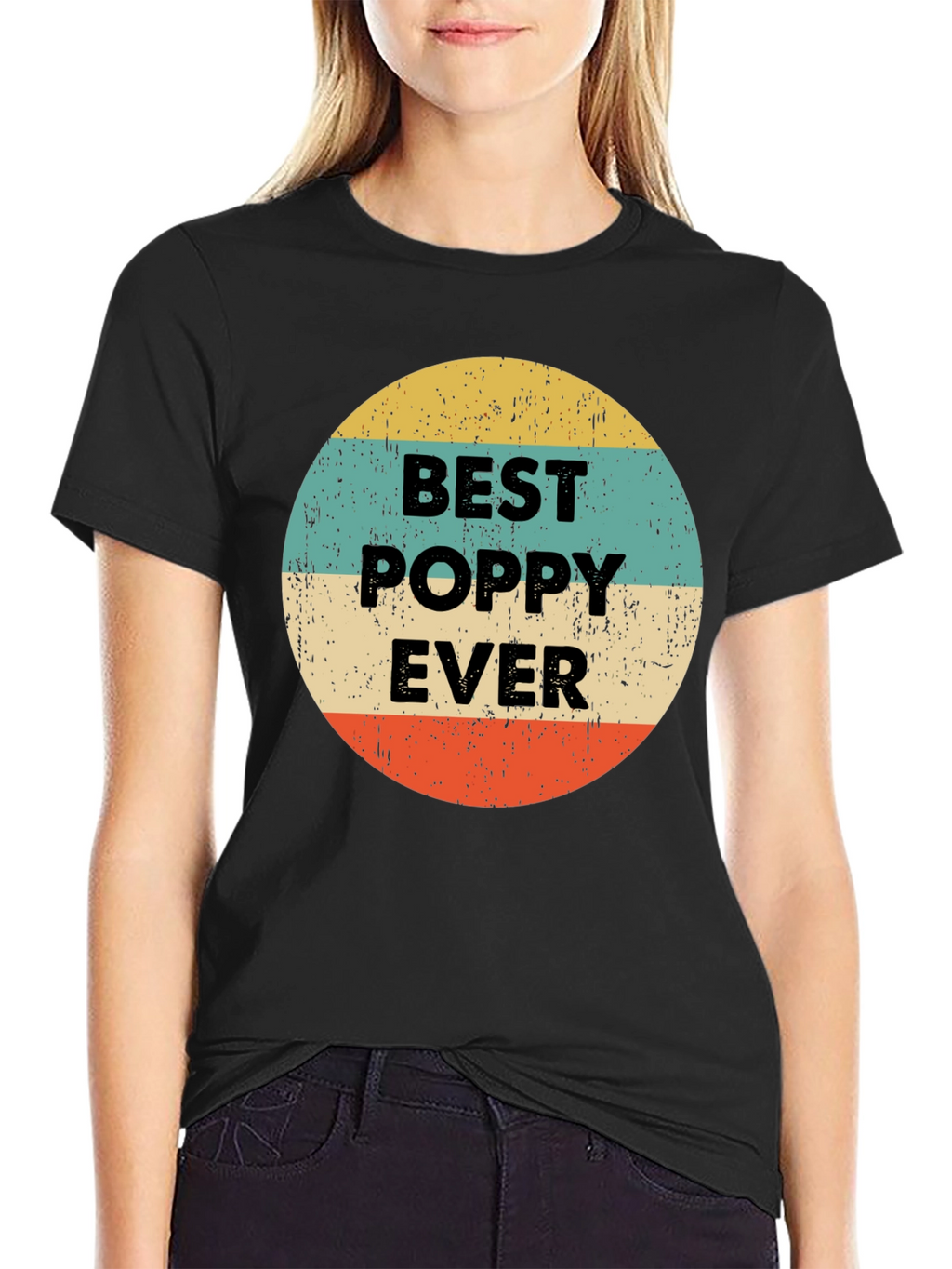 Best Poppy Ever Retro Style T-Shirt