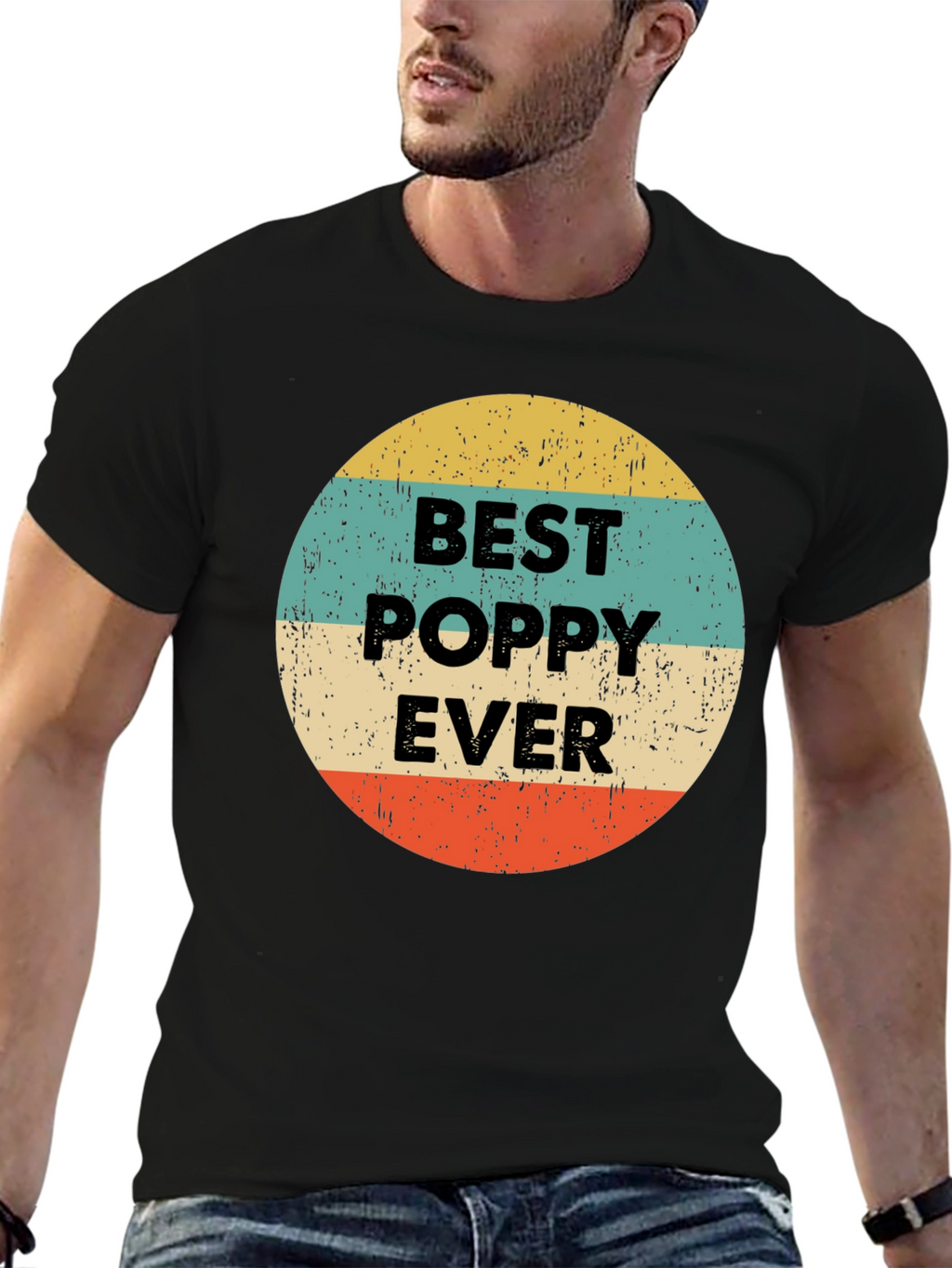 Best Poppy Ever Retro Style T-Shirt