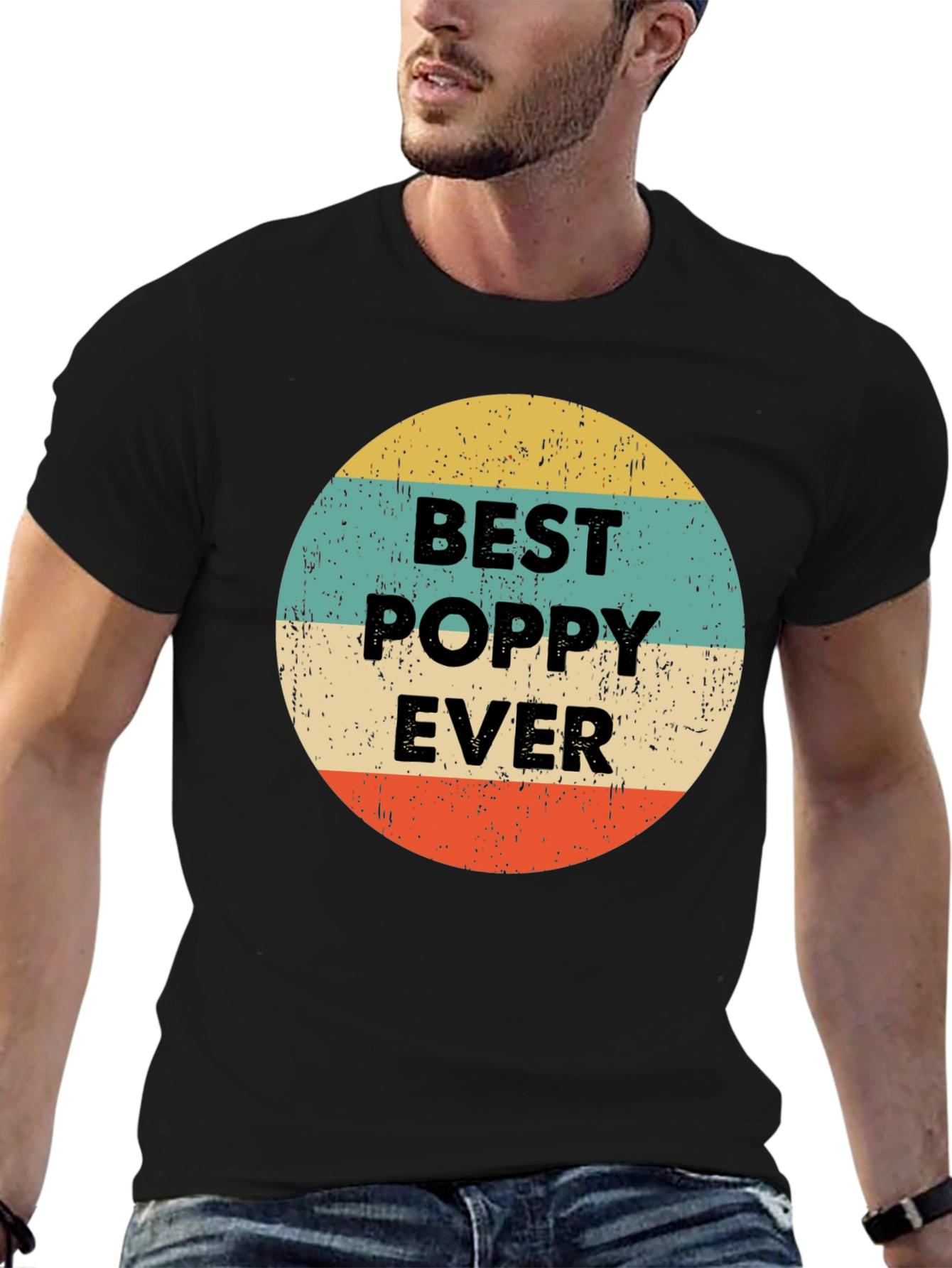 Best Poppy Ever Retro Style T-Shirt