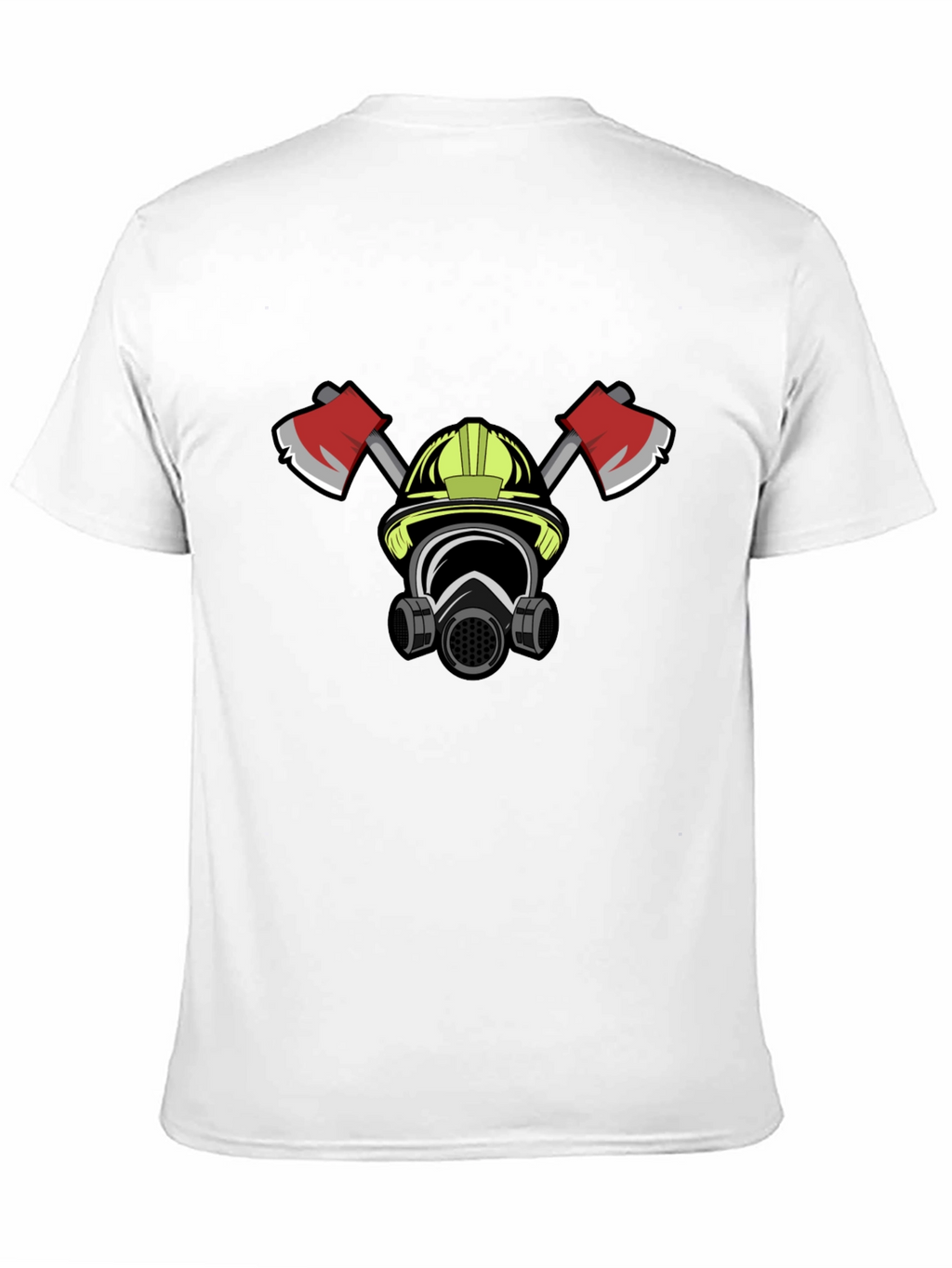 Firefighter Graphic T-Shirt - Bold Black Tee