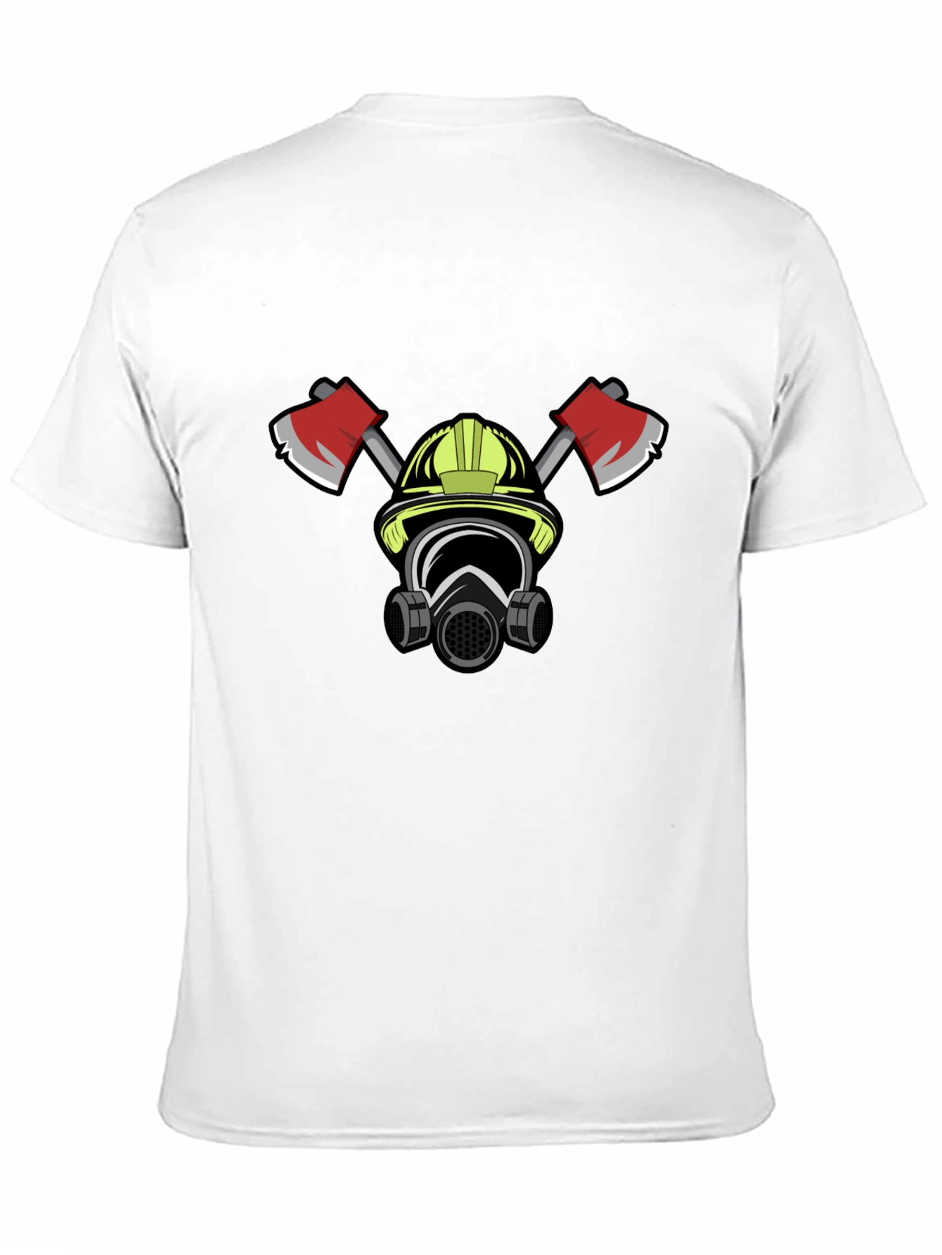 Firefighter Graphic T-Shirt - Bold Black Tee