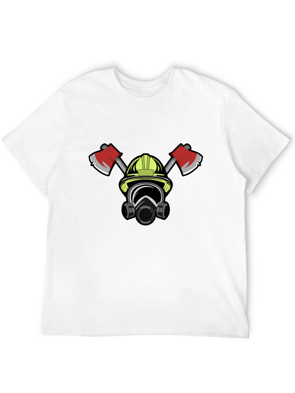 Firefighter Graphic T-Shirt - Bold Black Tee