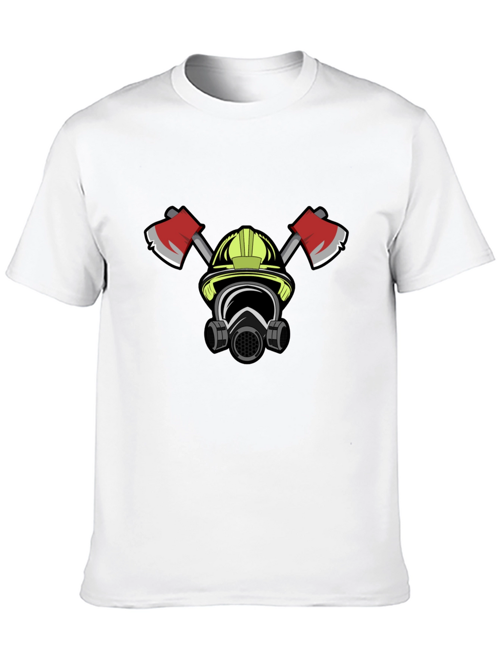 Firefighter Graphic T-Shirt - Bold Black Tee