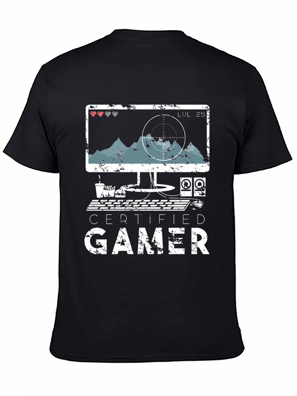 Certified Gamer T-Shirt - Level Up Your Style!