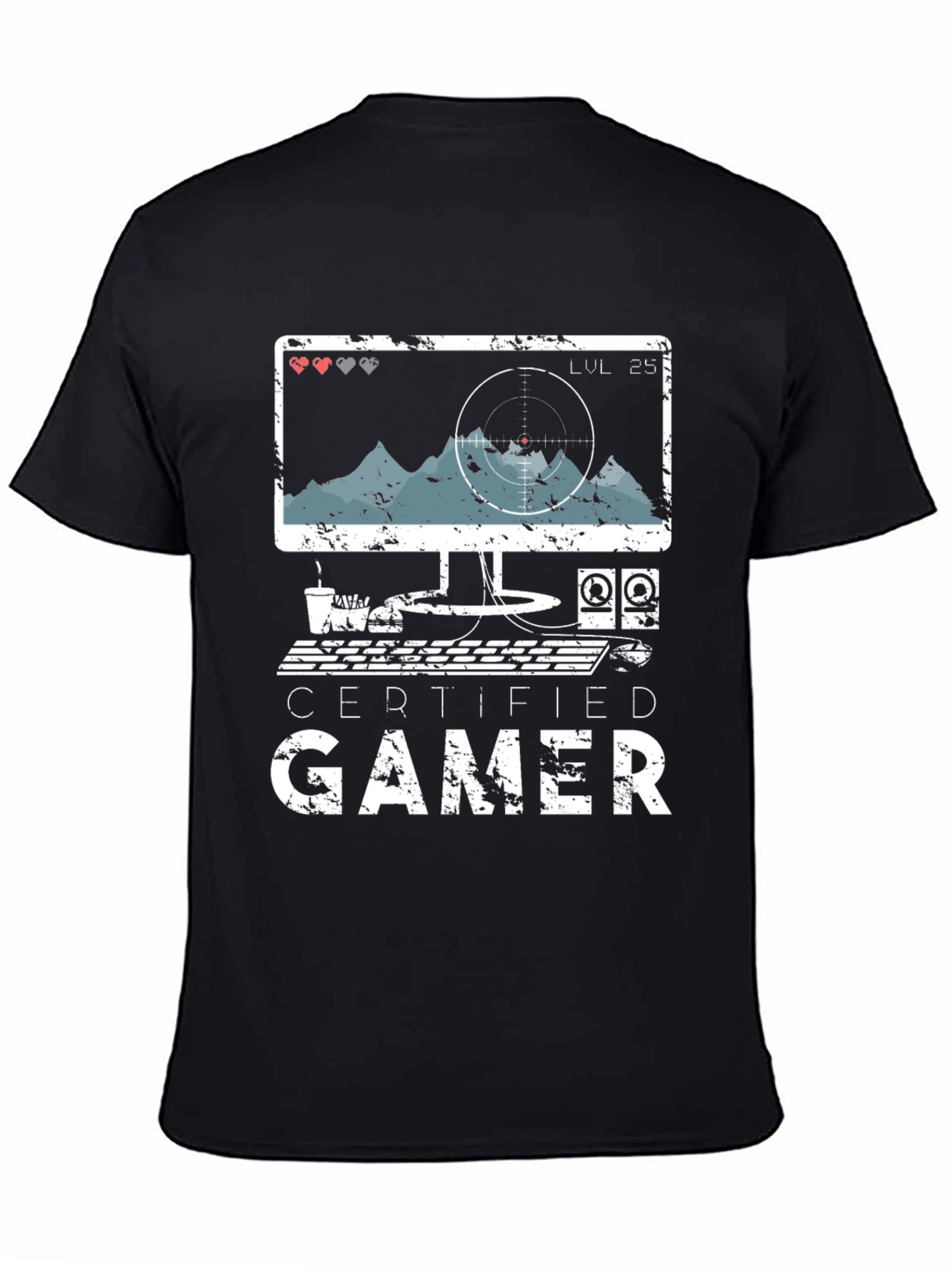 Certified Gamer T-Shirt - Level Up Your Style!