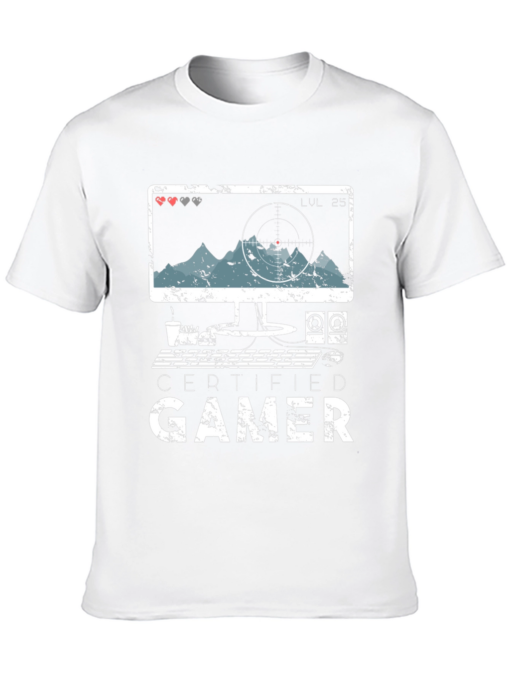 Certified Gamer T-Shirt - Level Up Your Style!