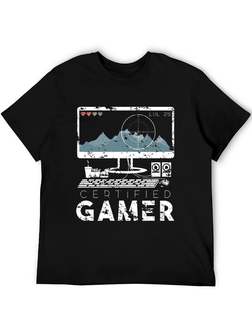 Certified Gamer T-Shirt - Level Up Your Style!