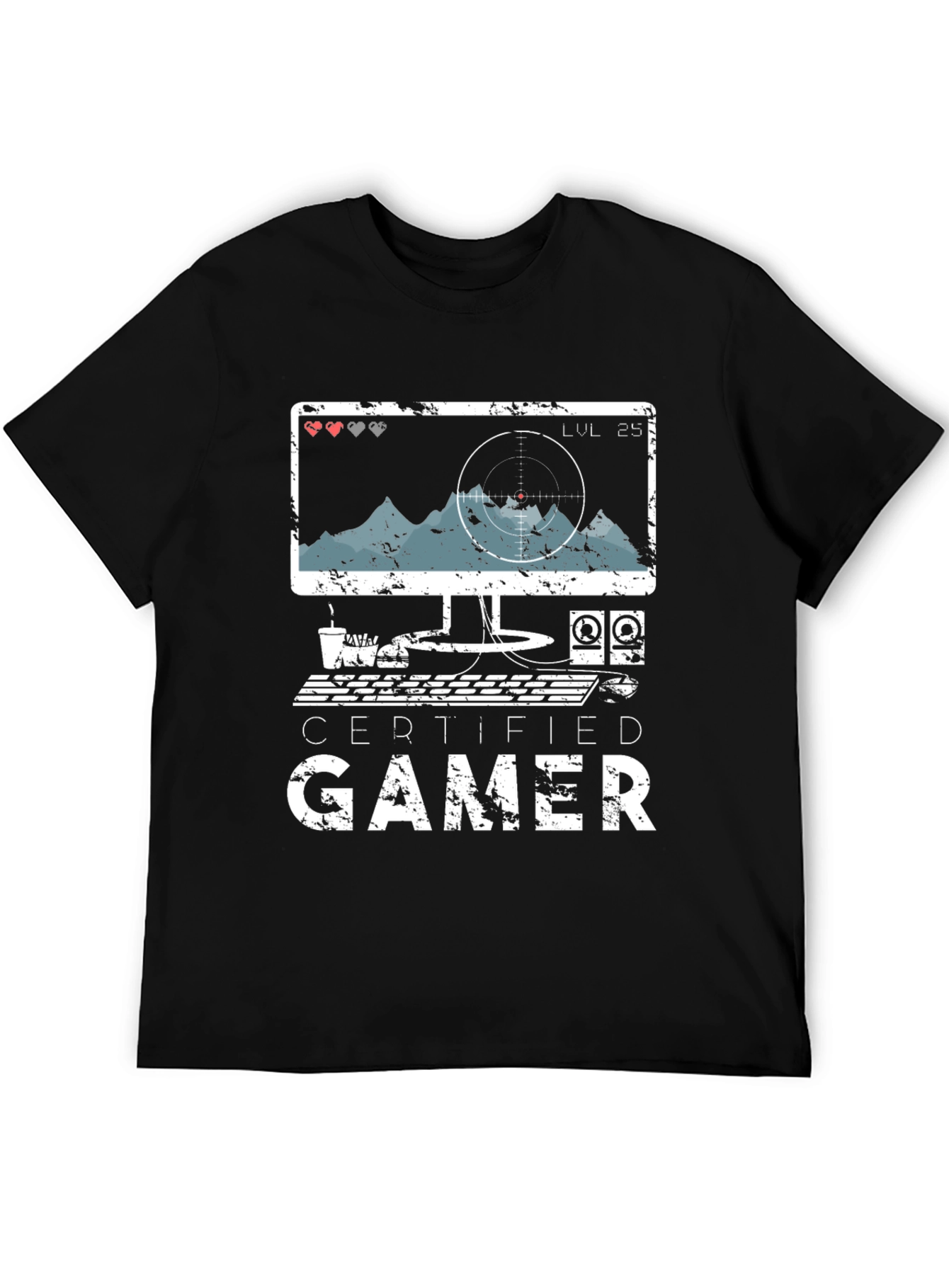 Certified Gamer T-Shirt - Level Up Your Style!