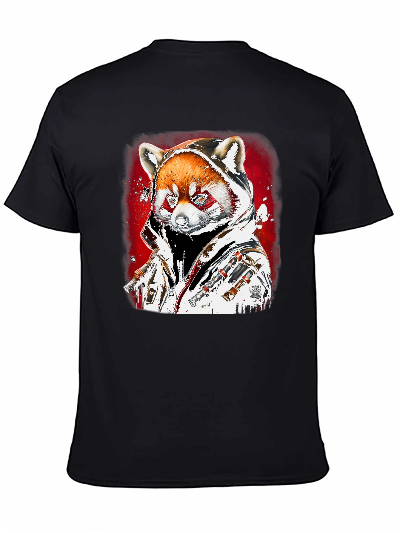 Red Panda Graphic T-Shirt - Streetwear Style