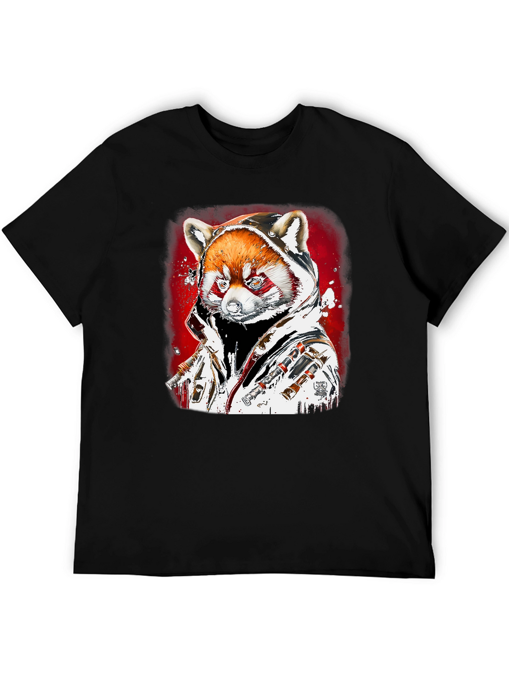 Red Panda Graphic T-Shirt - Streetwear Style