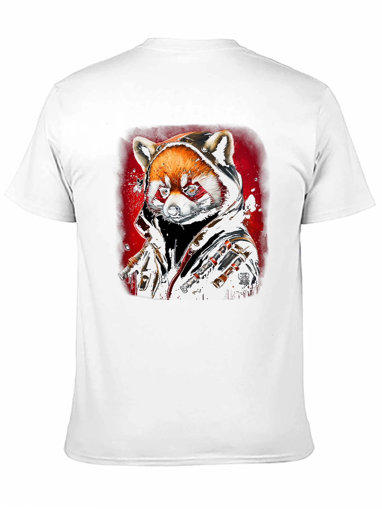 Red Panda Graphic T-Shirt - Streetwear Style