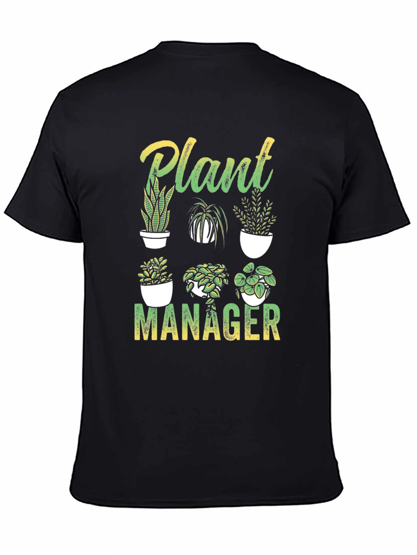 Plant Manager Graphic T-Shirt - Gardening Lover Tee