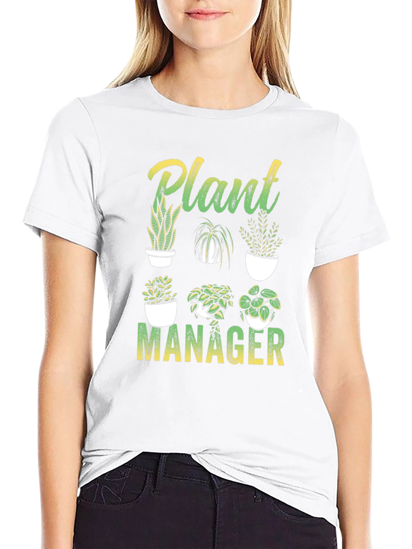 Plant Manager Graphic T-Shirt - Gardening Lover Tee