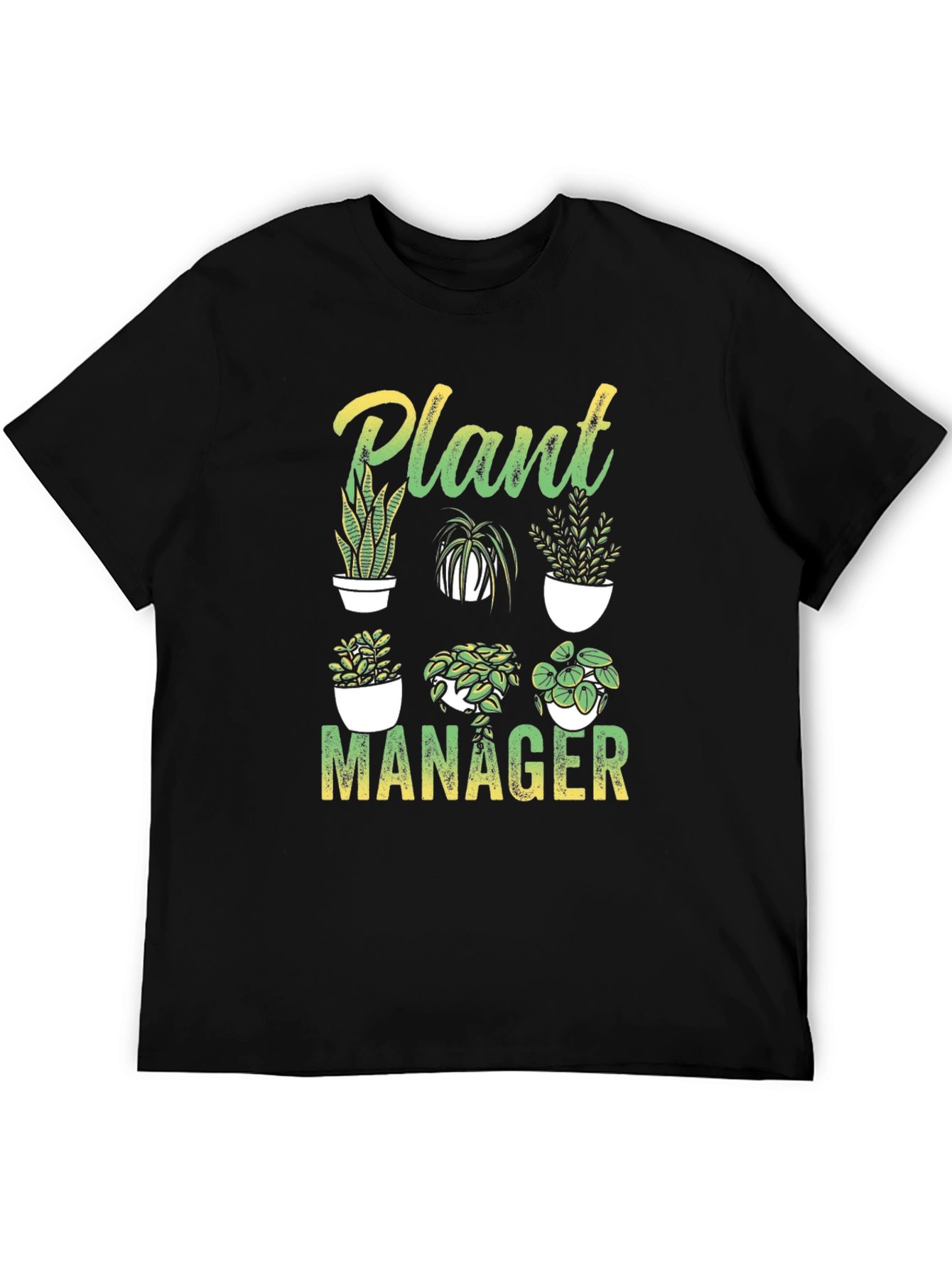 Plant Manager Graphic T-Shirt - Gardening Lover Tee