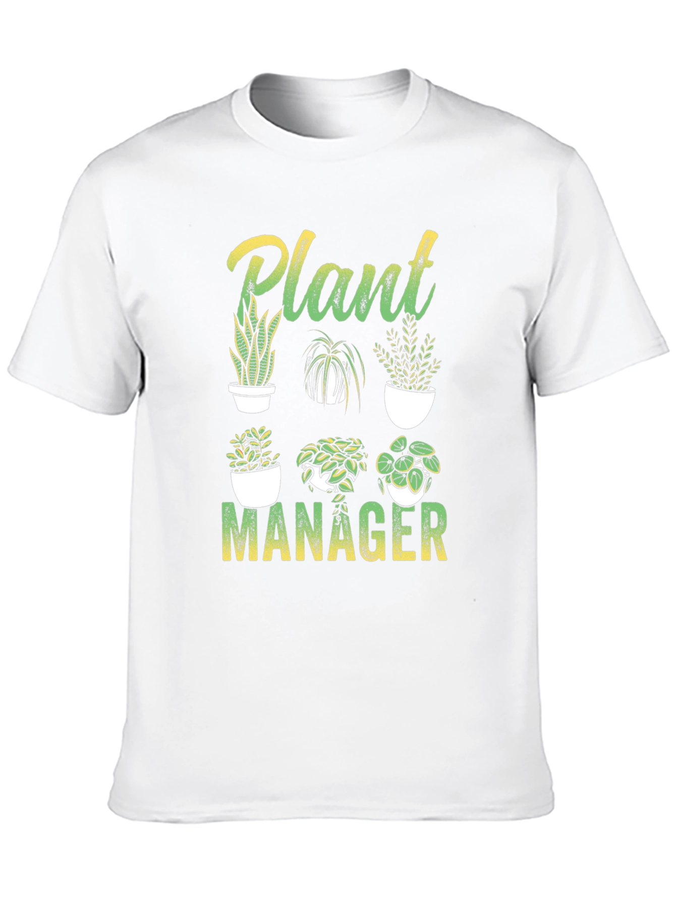 Plant Manager Graphic T-Shirt - Gardening Lover Tee
