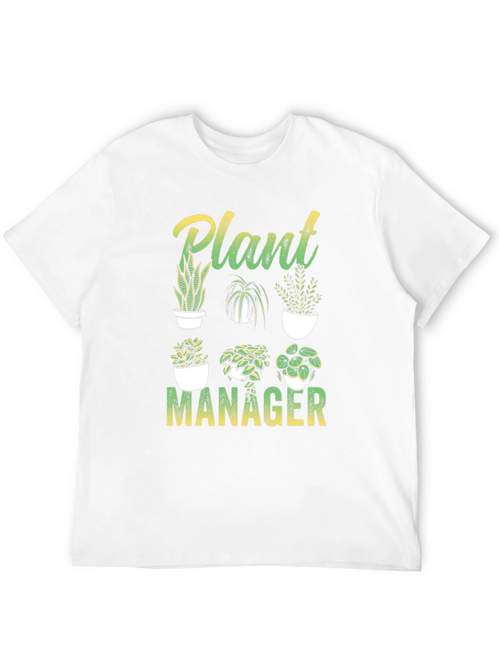 Plant Manager Graphic T-Shirt - Gardening Lover Tee