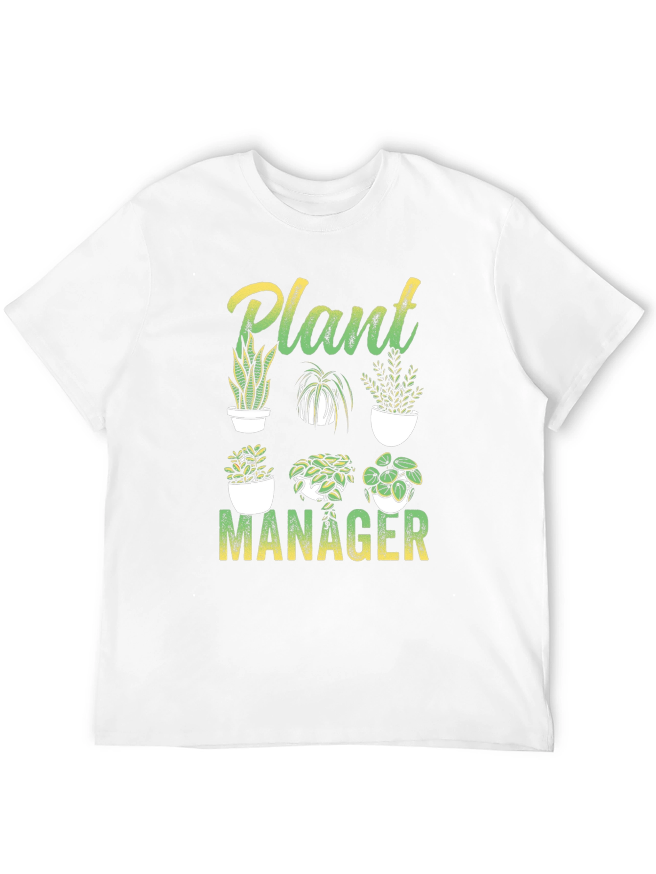 Plant Manager Graphic T-Shirt - Gardening Lover Tee