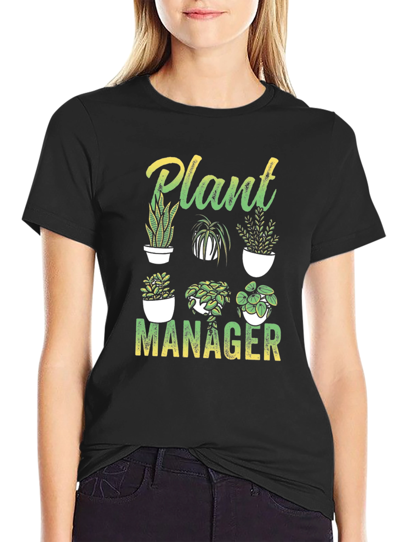 Plant Manager Graphic T-Shirt - Gardening Lover Tee
