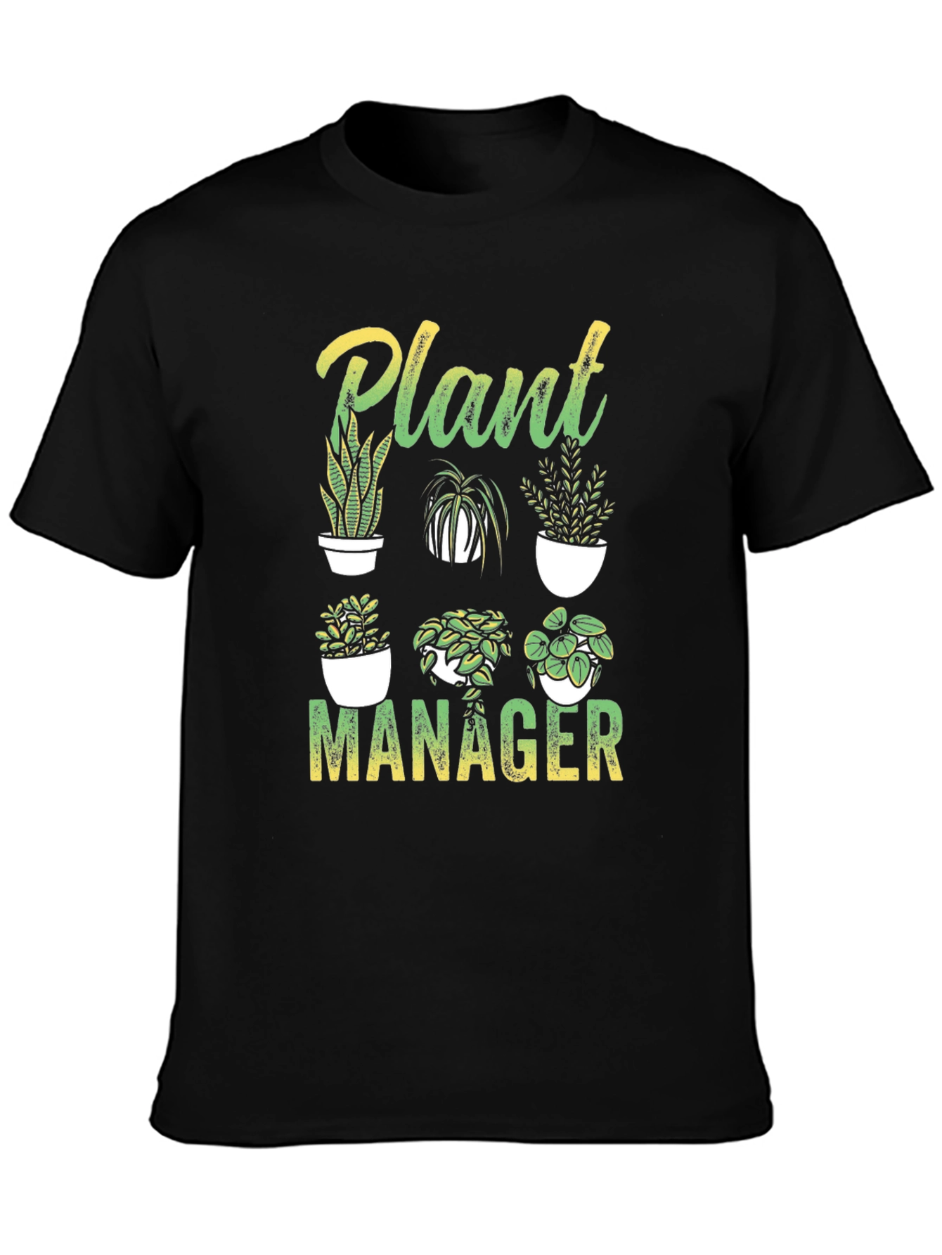 Plant Manager Graphic T-Shirt - Gardening Lover Tee
