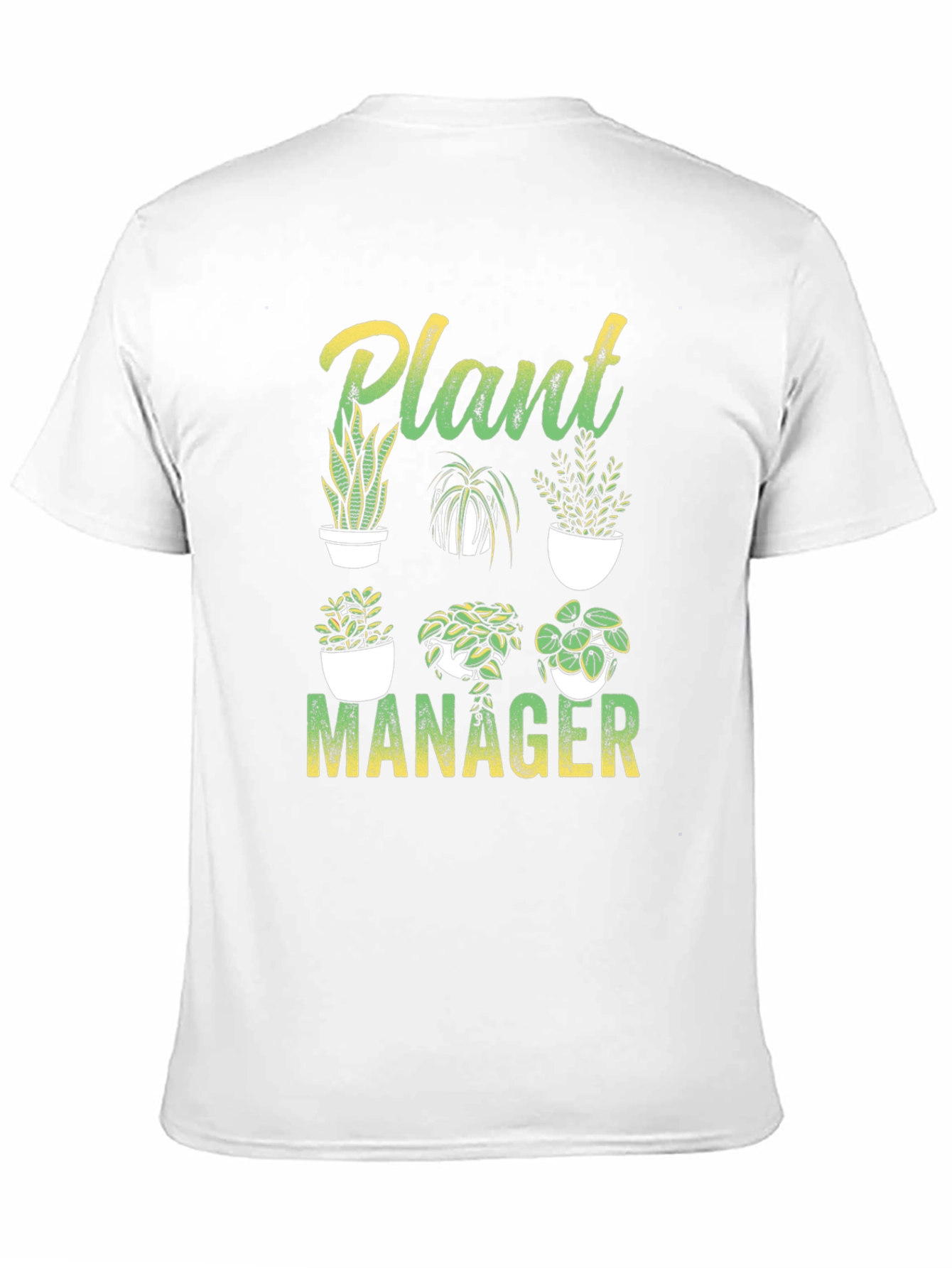 Plant Manager Graphic T-Shirt - Gardening Lover Tee