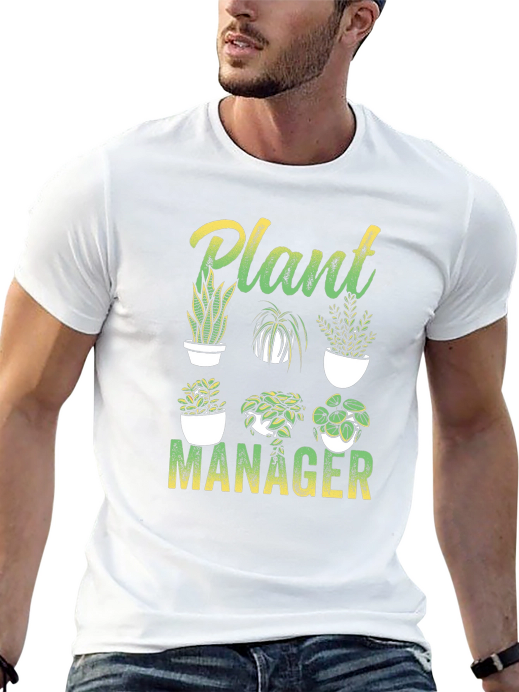 Plant Manager Graphic T-Shirt - Gardening Lover Tee