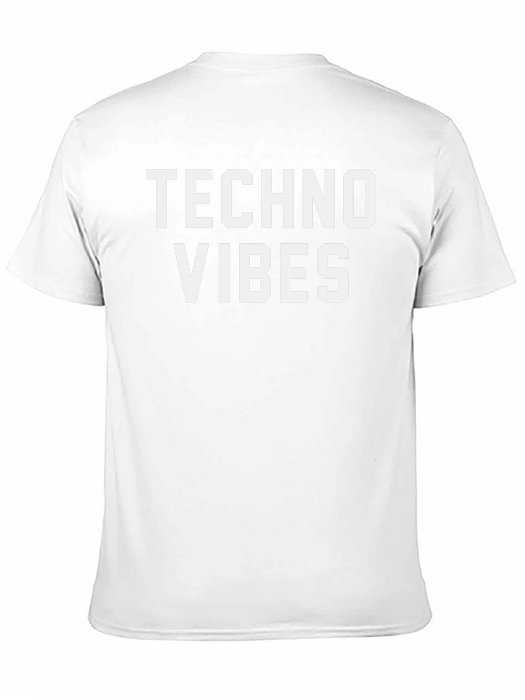 Techno Vibes Graphic T-Shirt - Black