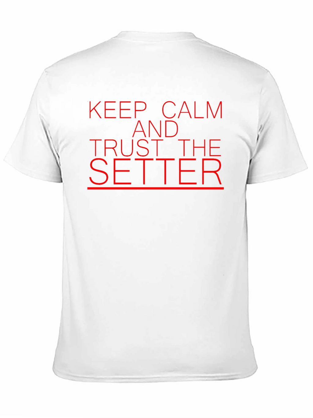 Keep Calm and Trust the Setter T-Shirt