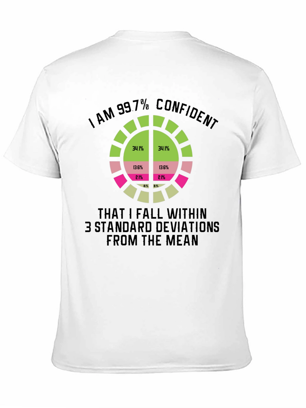 99.7% Confident Statistics T-Shirt