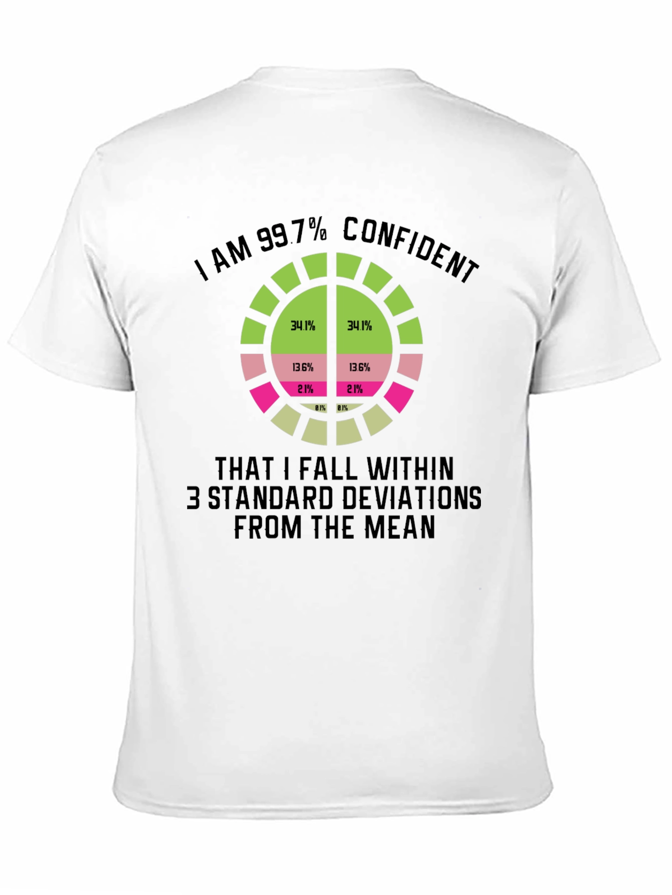 99.7% Confident Statistics T-Shirt