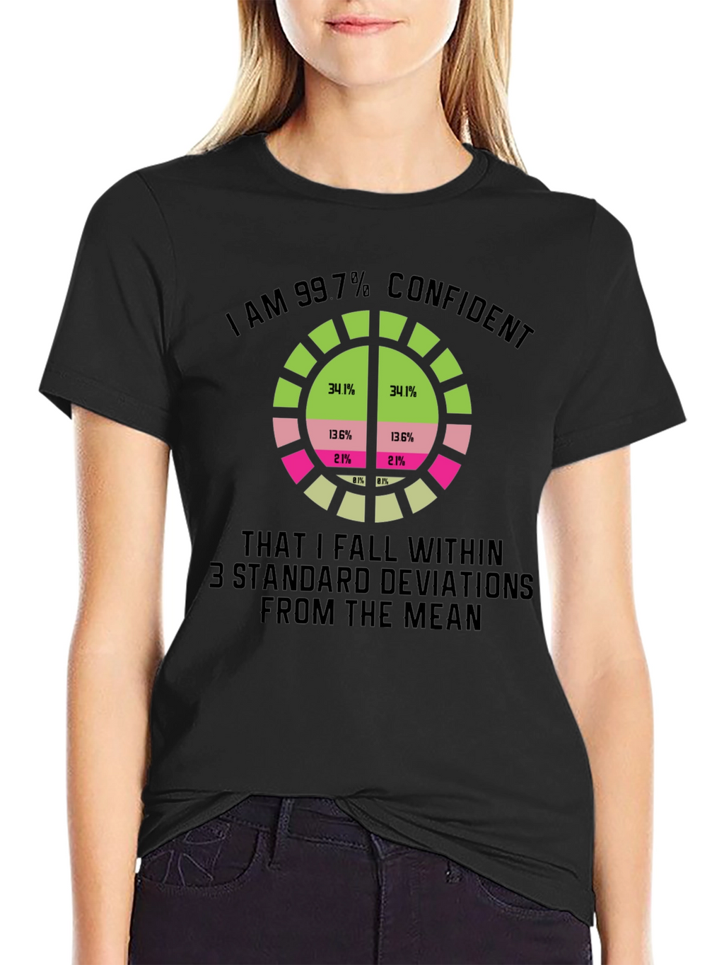 99.7% Confident Statistics T-Shirt