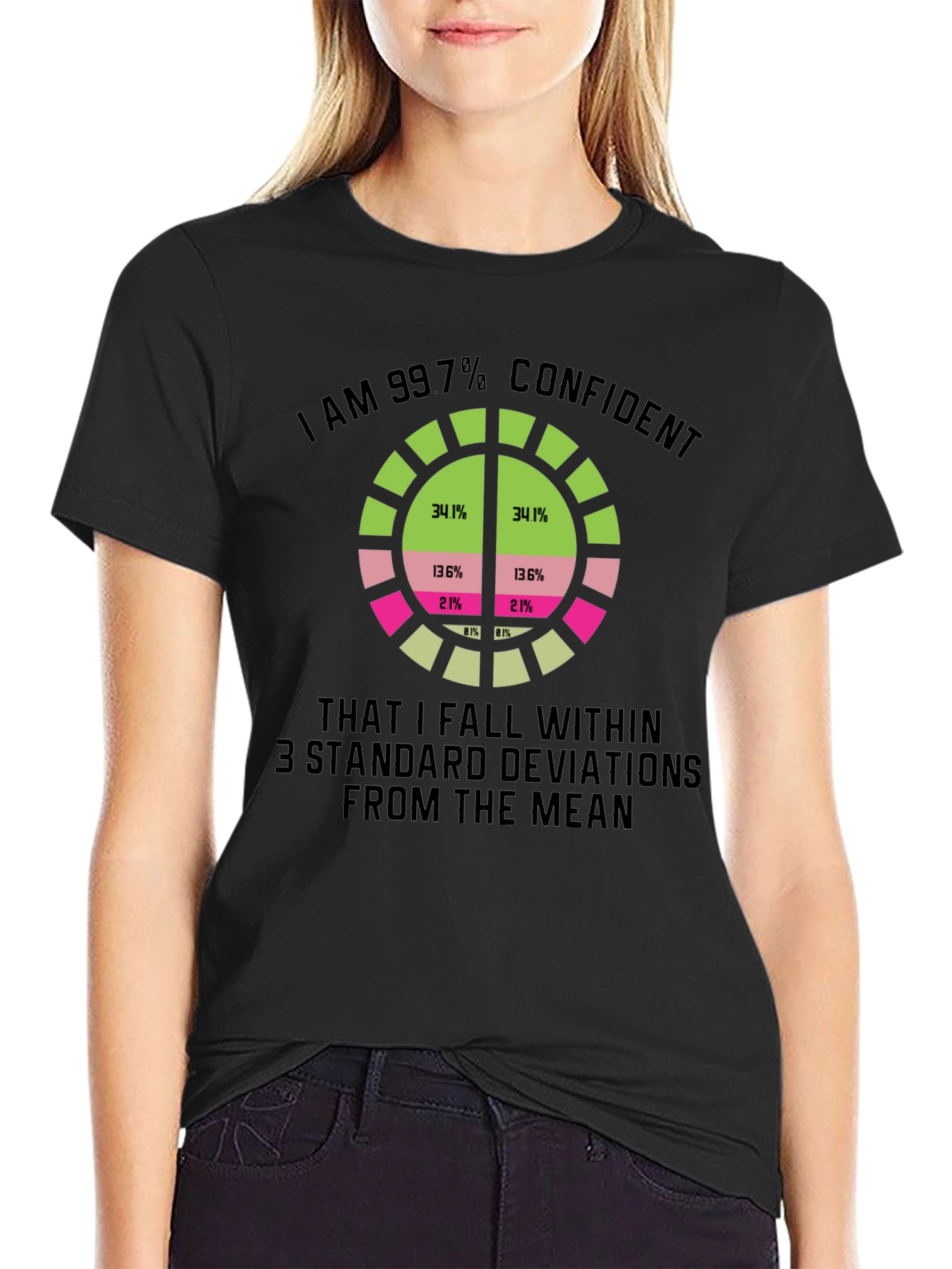 99.7% Confident Statistics T-Shirt