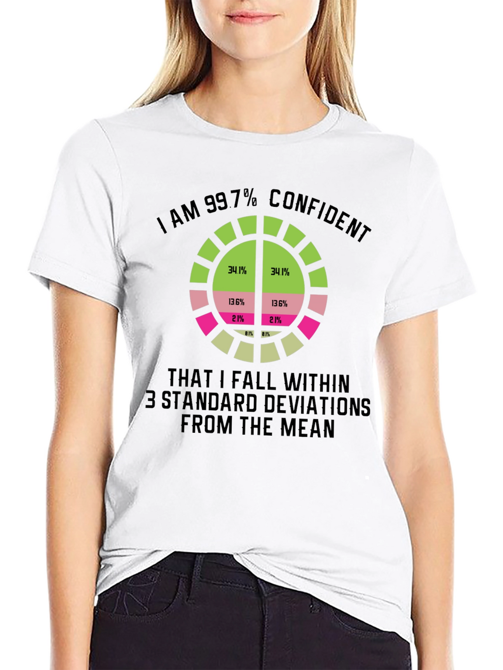 99.7% Confident Statistics T-Shirt