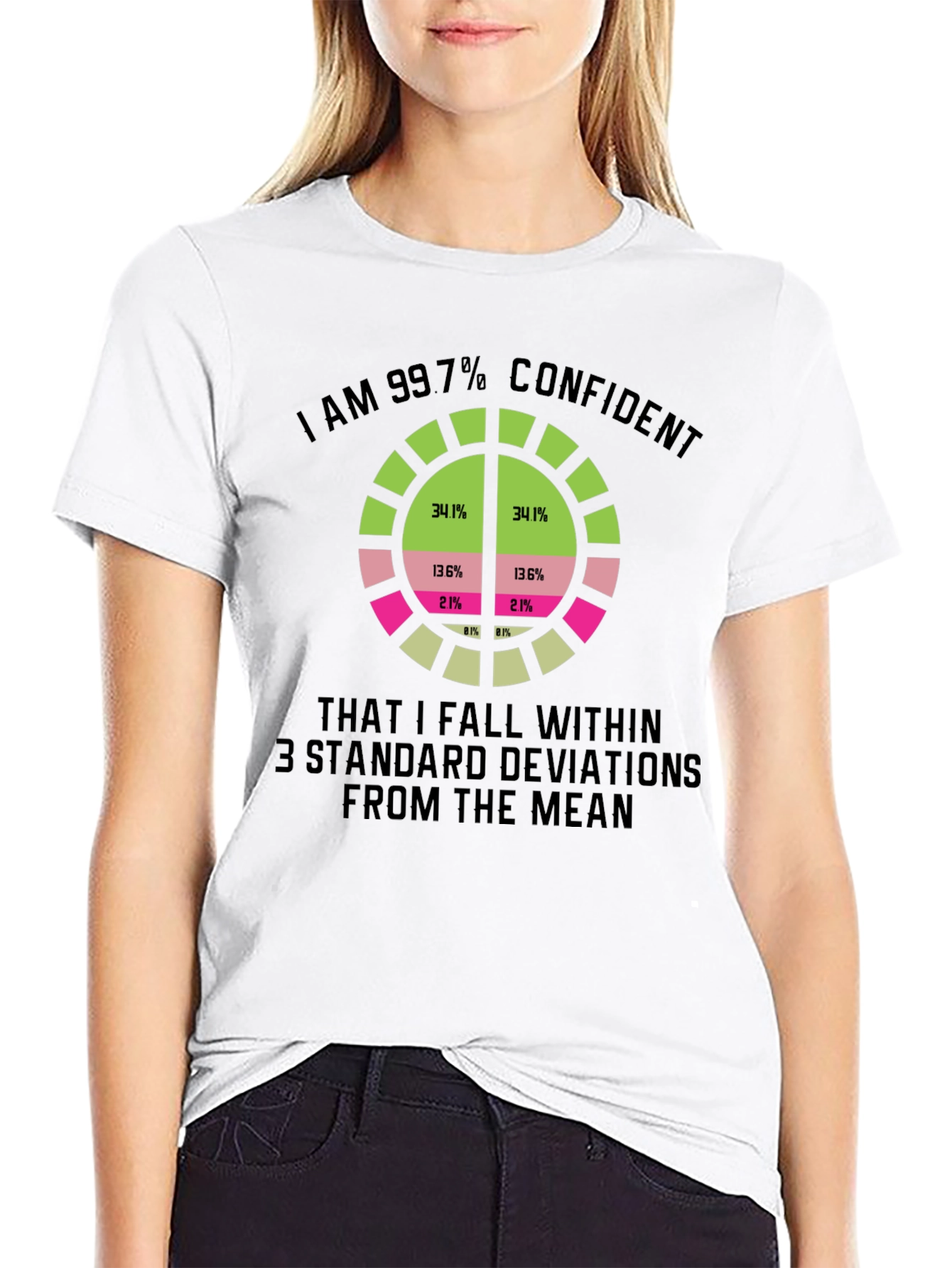 99.7% Confident Statistics T-Shirt