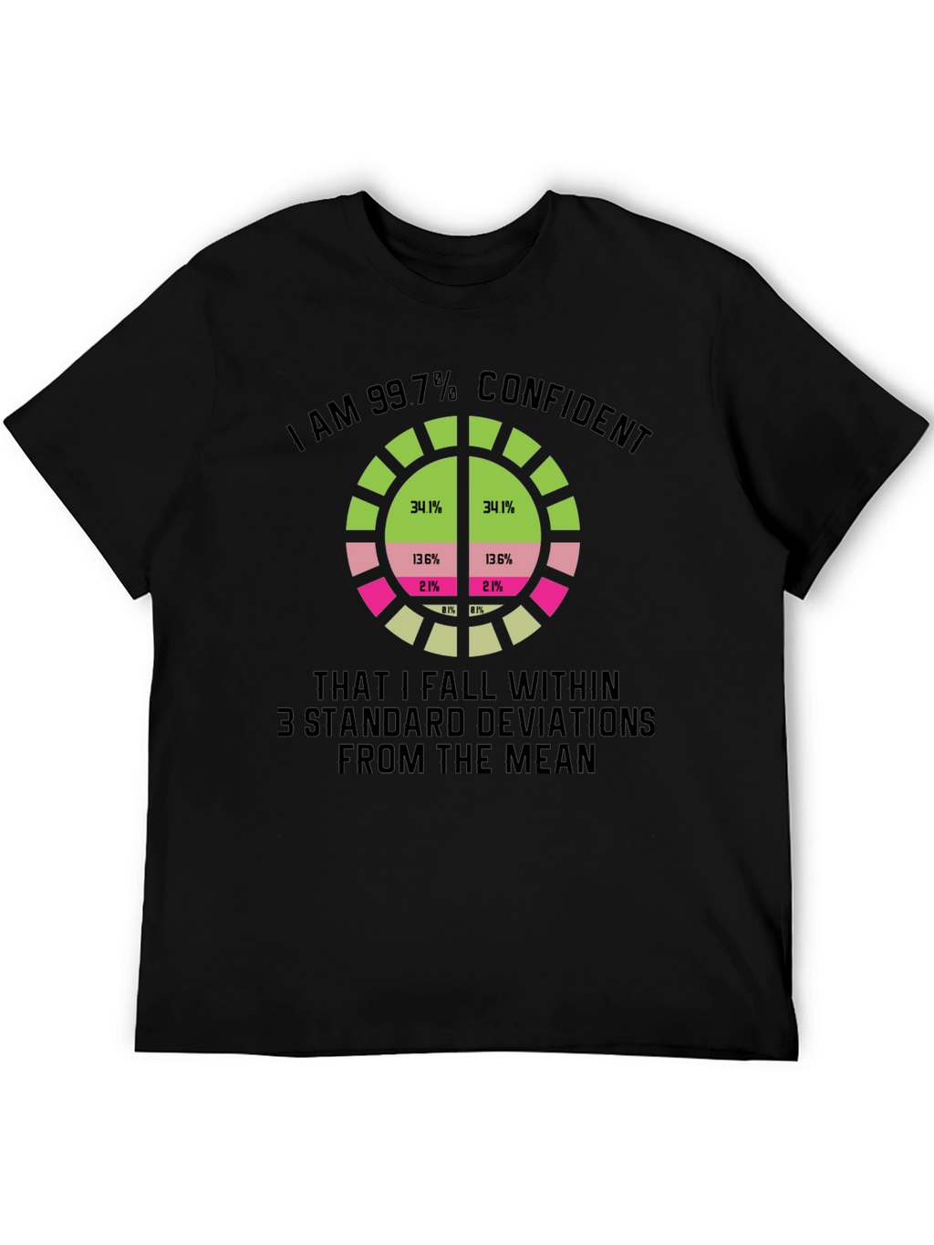 99.7% Confident Statistics T-Shirt