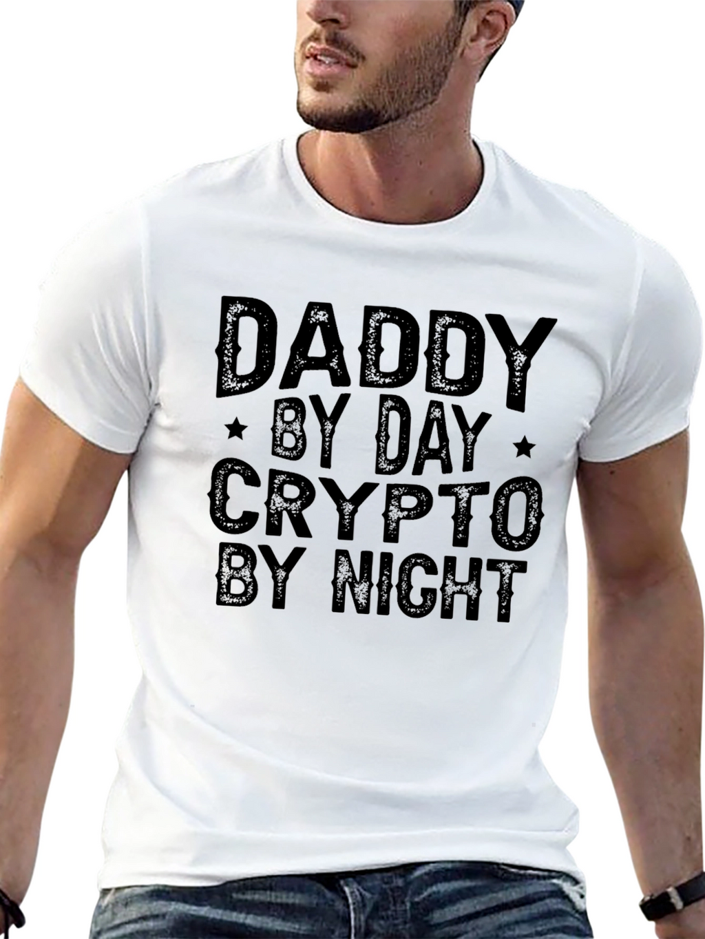 Daddy By Day Crypto By Night T-Shirt