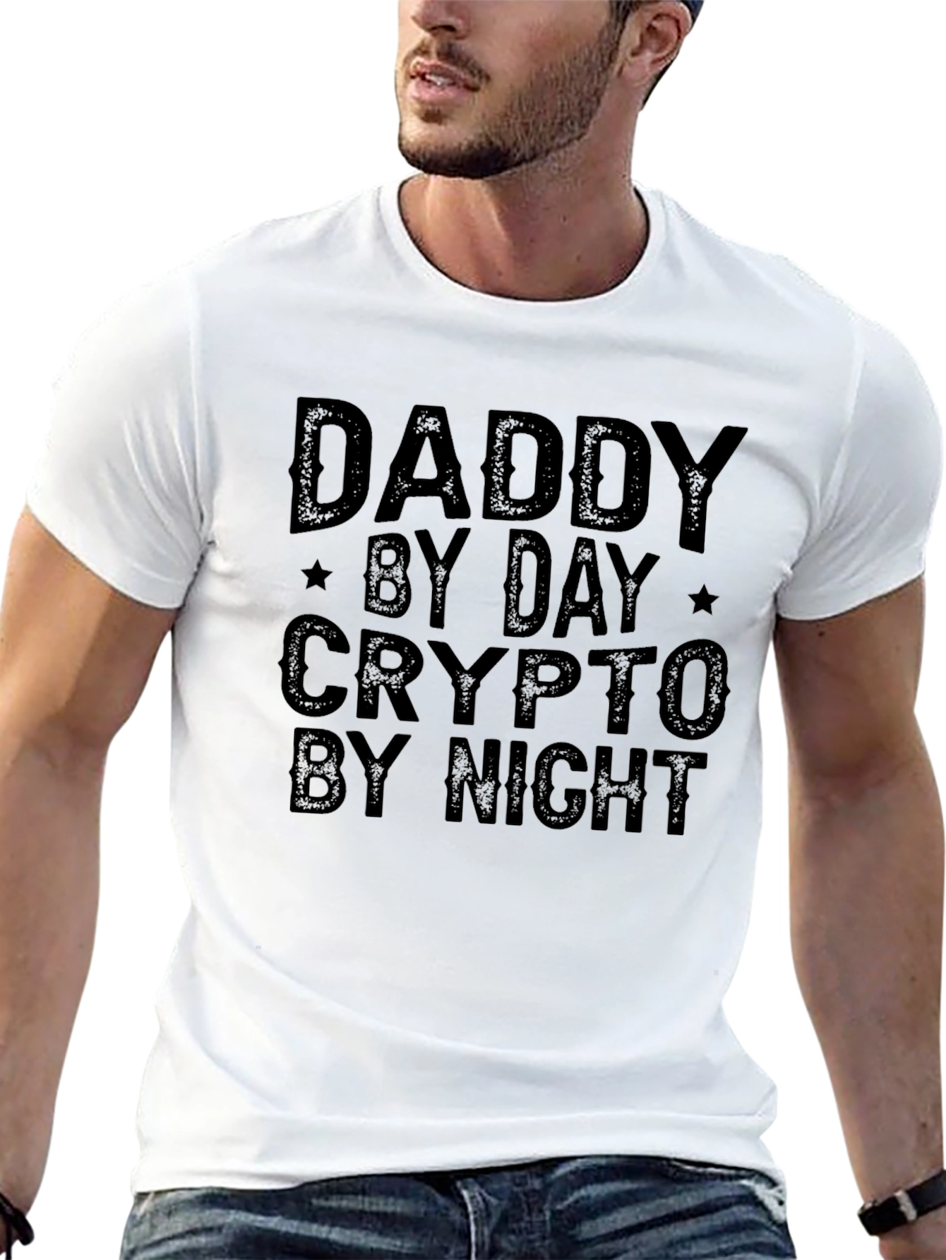 Daddy By Day Crypto By Night T-Shirt
