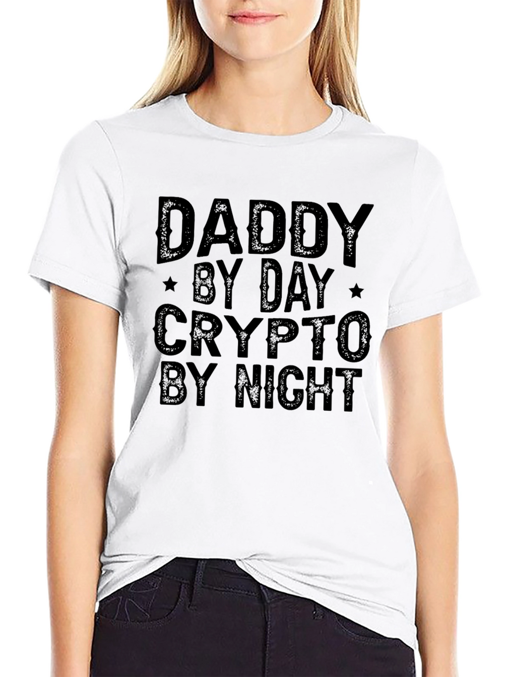 Daddy By Day Crypto By Night T-Shirt