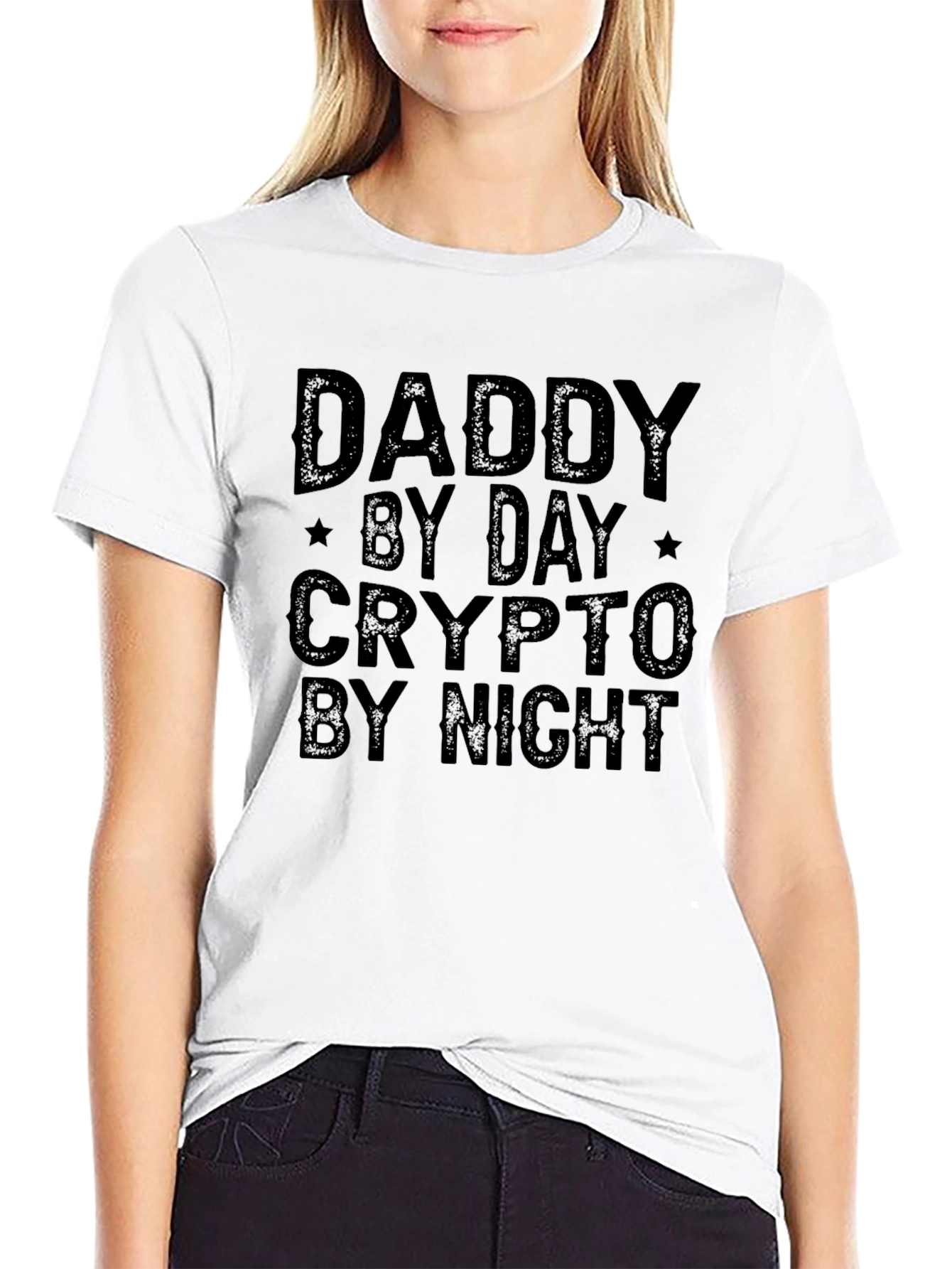 Daddy By Day Crypto By Night T-Shirt