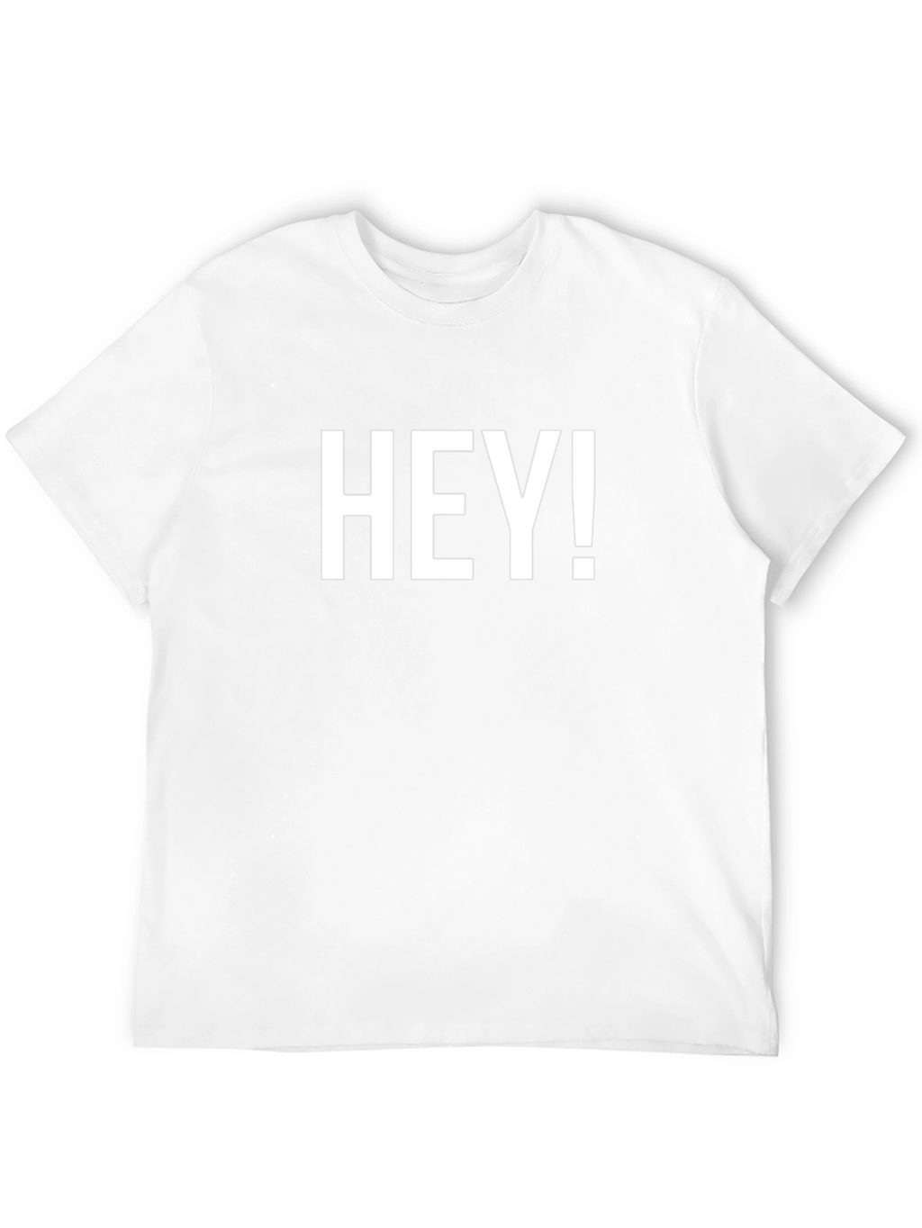 HEY! Graphic Tee - Bold Statement Shirt