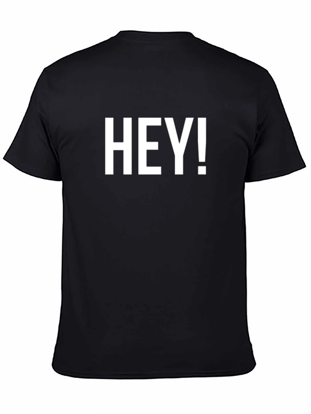 HEY! Graphic Tee - Bold Statement Shirt