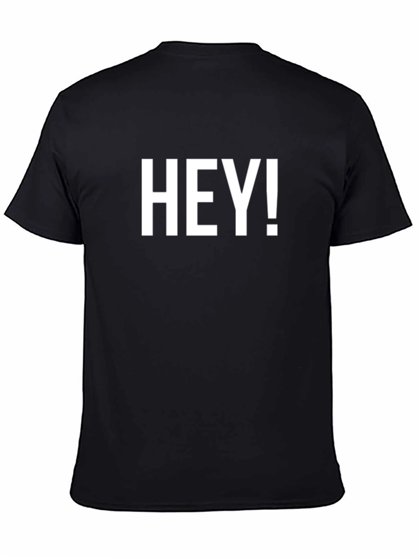 HEY! Graphic Tee - Bold Statement Shirt