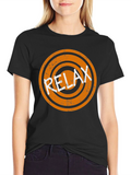 Relax Graphic Tee - Cool & Comfortable