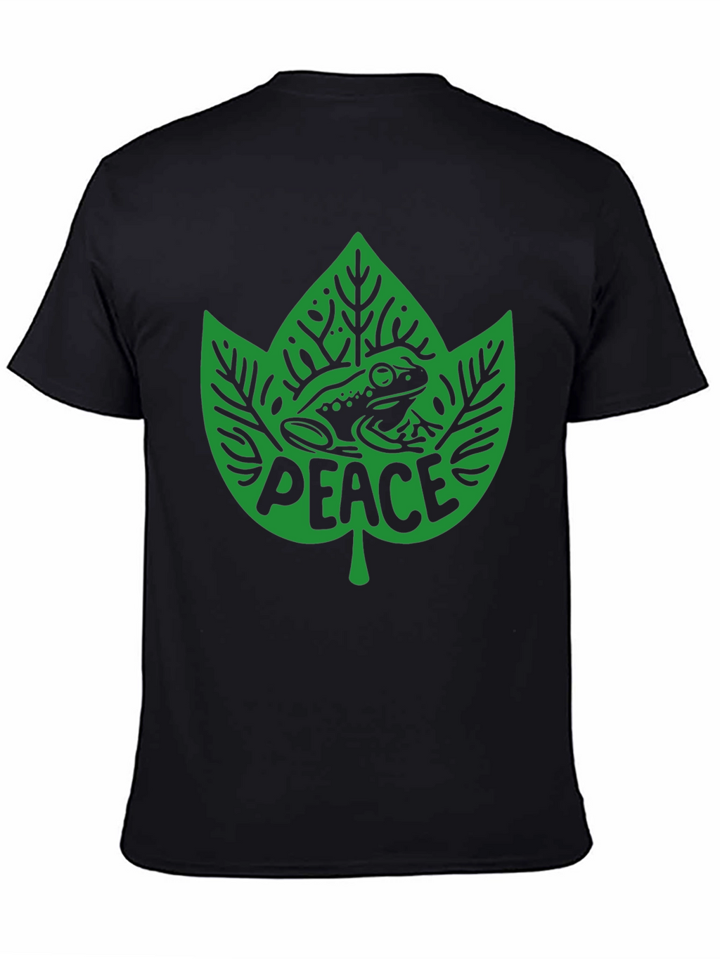 Peace Frog Graphic Tee - Eco-Friendly T-Shirt
