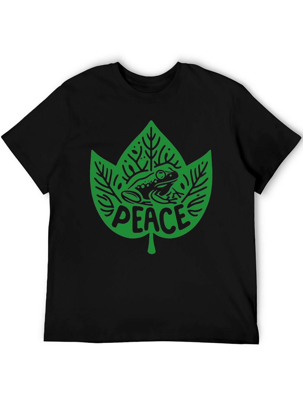 Peace Frog Graphic Tee - Eco-Friendly T-Shirt