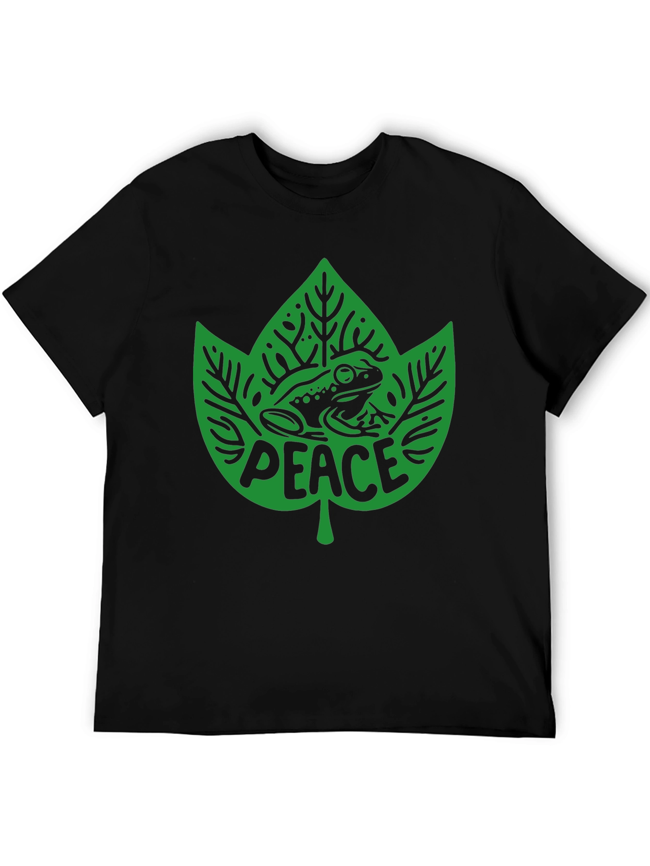 Peace Frog Graphic Tee - Eco-Friendly T-Shirt