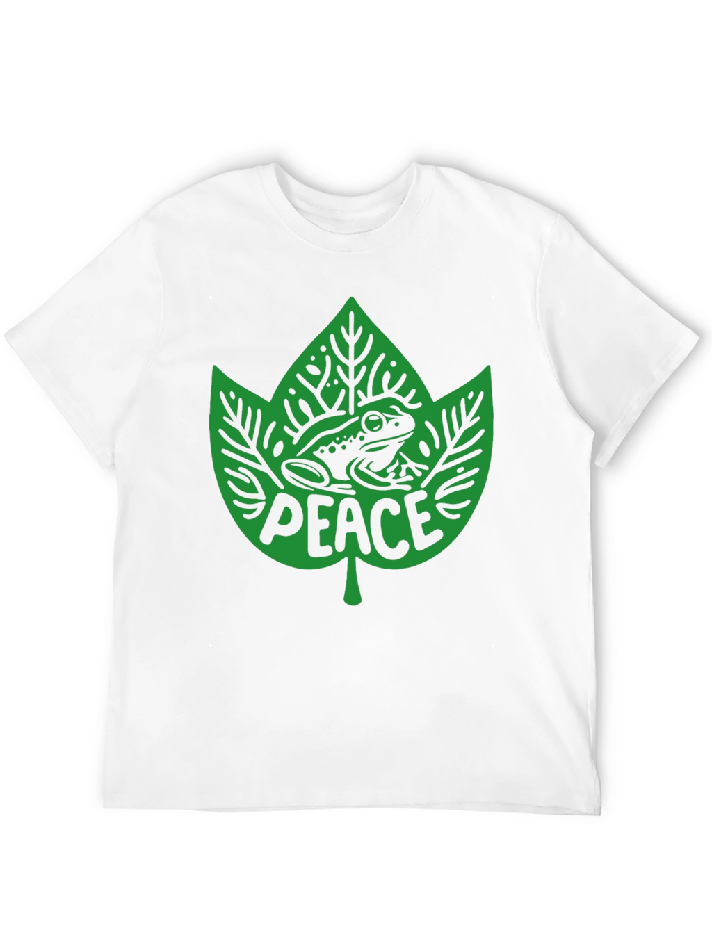 Peace Frog Graphic Tee - Eco-Friendly T-Shirt