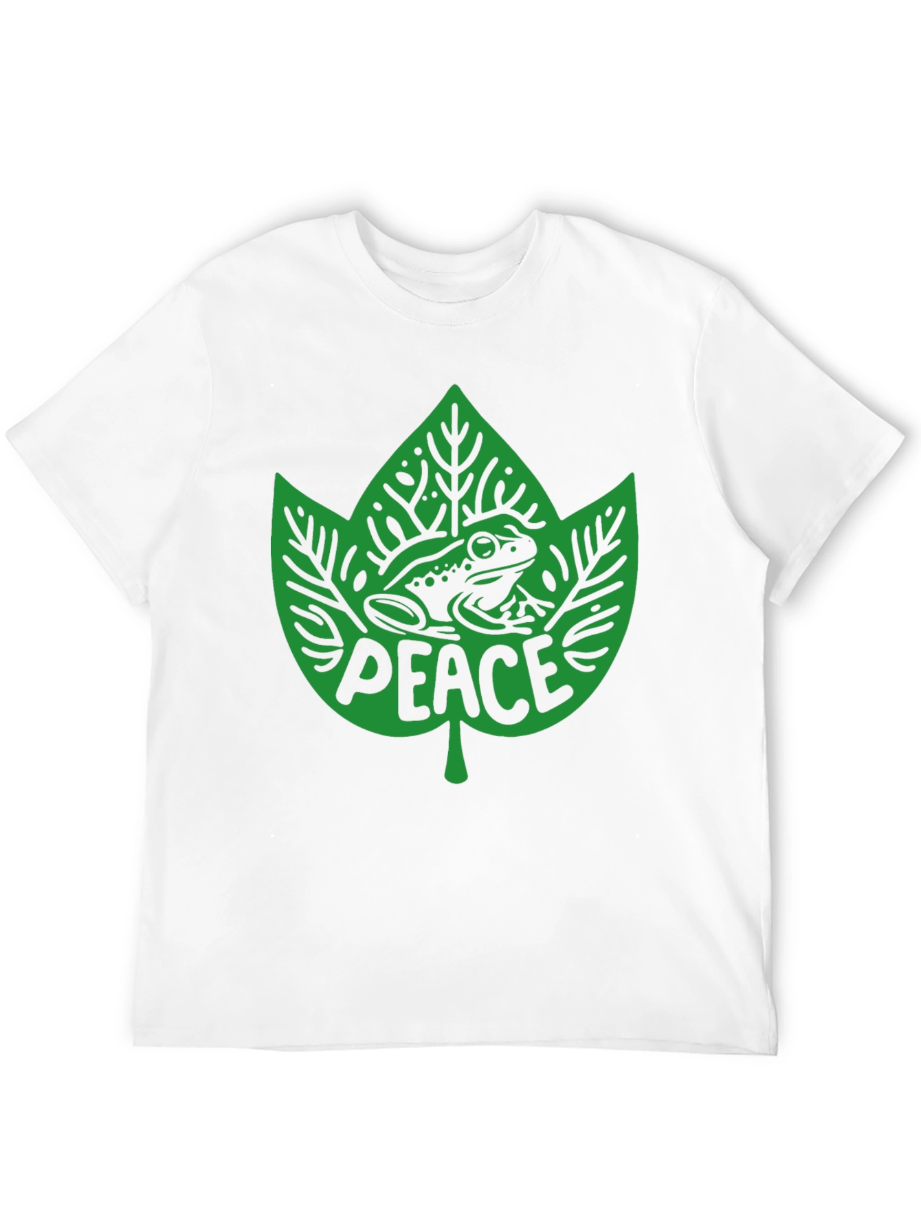 Peace Frog Graphic Tee - Eco-Friendly T-Shirt