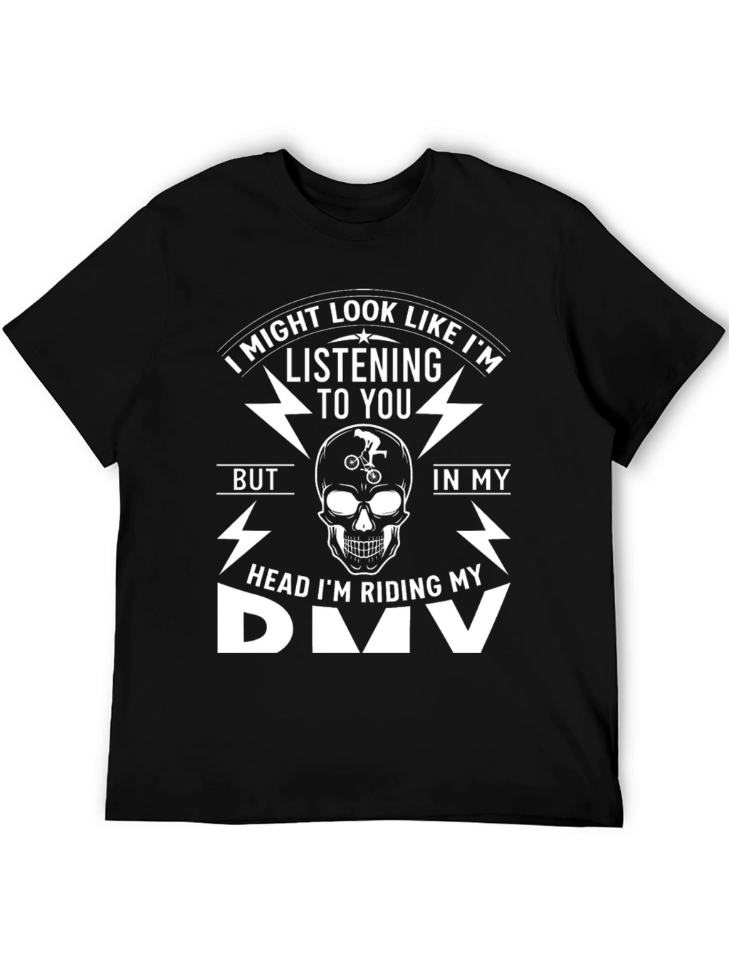 Funny Riding My DMV T-Shirt